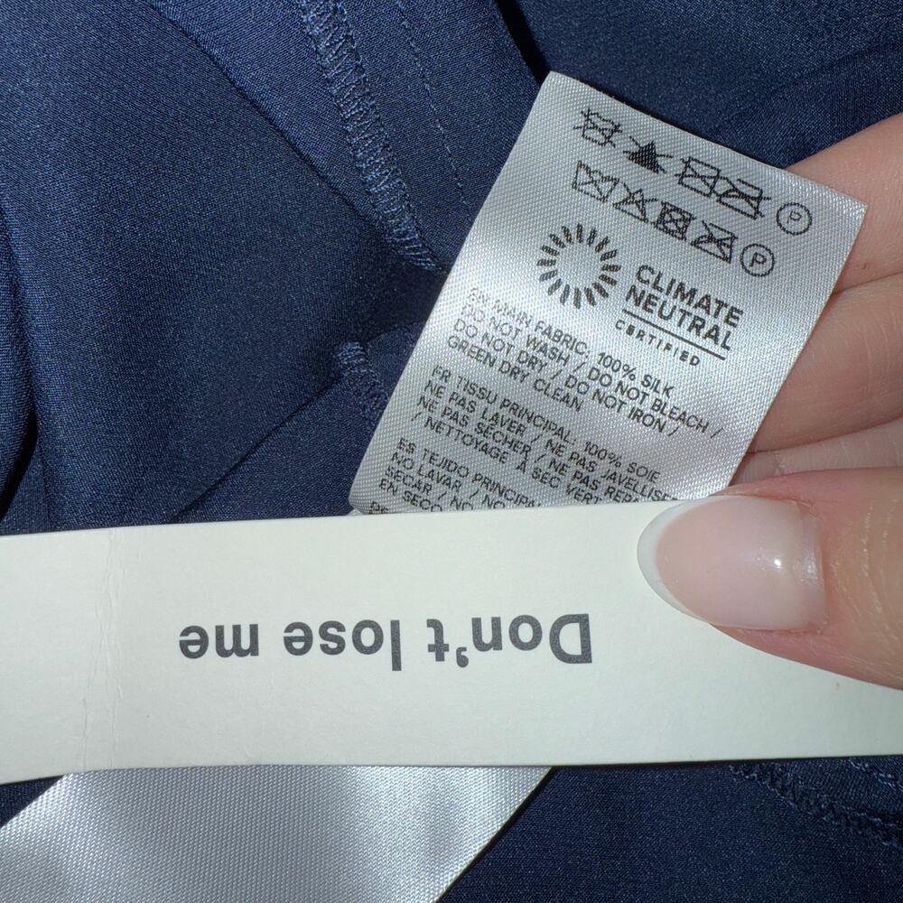 New Reformation Ronda Silk Dress - Picture 4 of 5